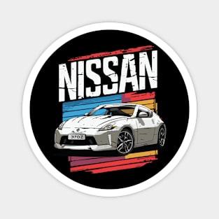 Nissan 370z JDM Drift Vintage Car Art Magnet